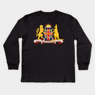 Coat of Arms of New South Wales Kids Long Sleeve T-Shirt